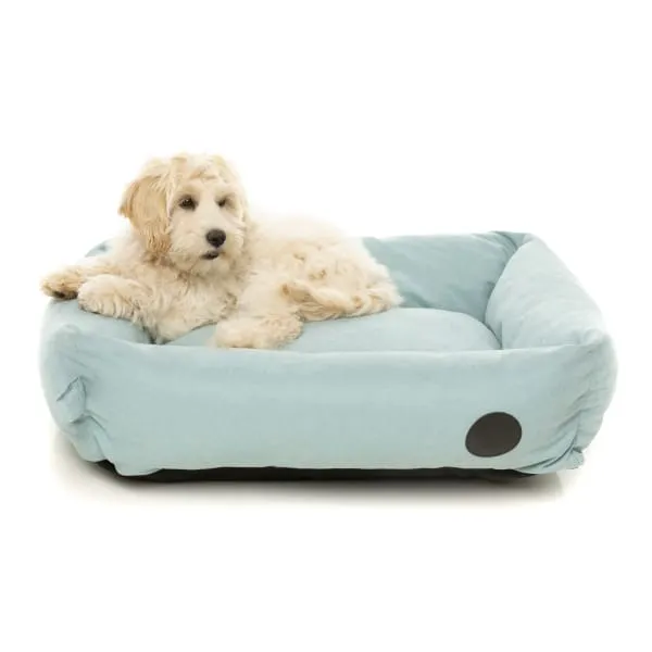 [15% OFF] Fuzzyard The Lounge Powder Blue Dog Bed (3 Sizes)