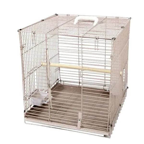 A&E Cage Company 18"x19" Travel Bird Carrier 
17 LB - 21x20x5