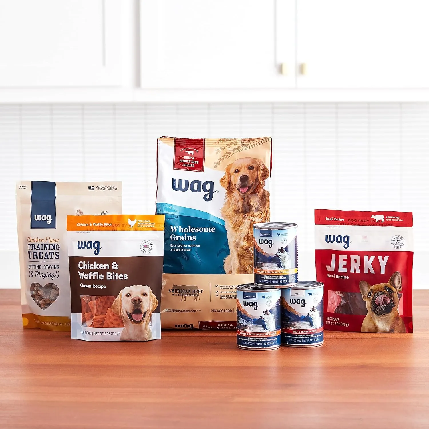 Amazon Brand  Wag Chicken Flavor Training Treats for Dogs, 1 lb. Bag (16 oz)