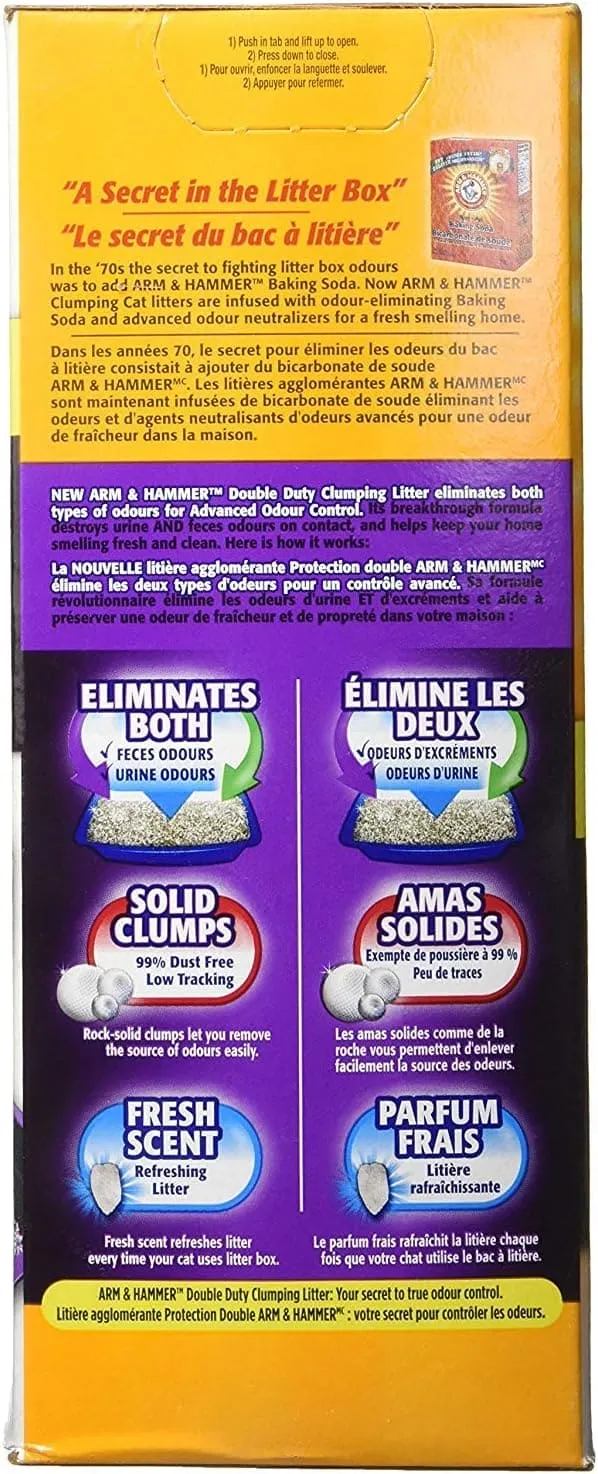Arm & Hammer Double Duty Clumping Litter 14 LBS - 03320002148