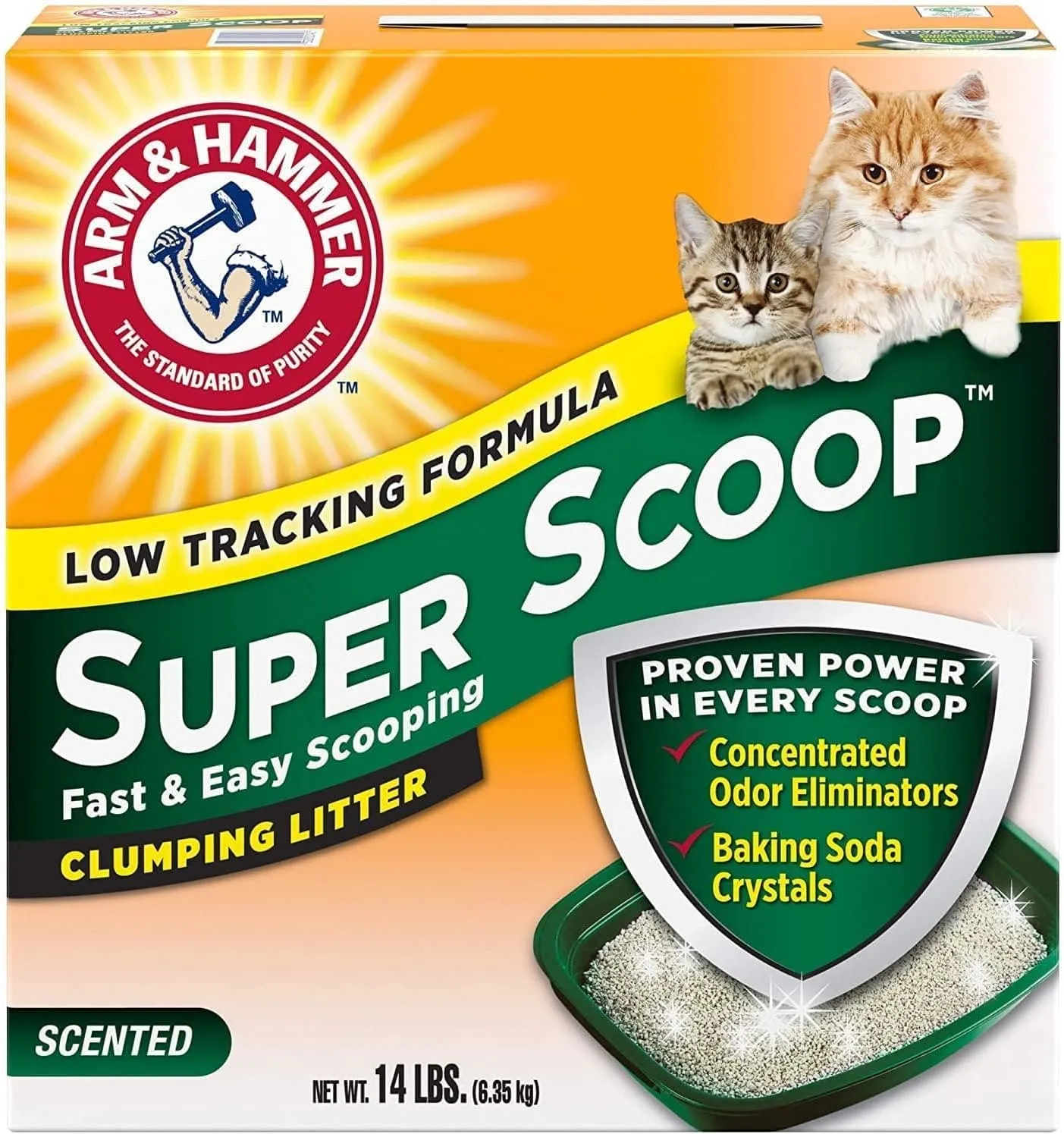 Arm & Hammer Double Duty Clumping Litter 14 LBS - 03320002148