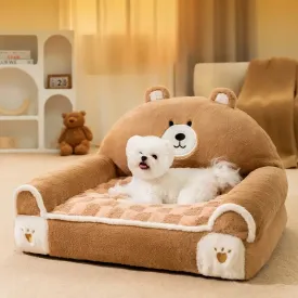 Bear Style All-season Pet Sofa
