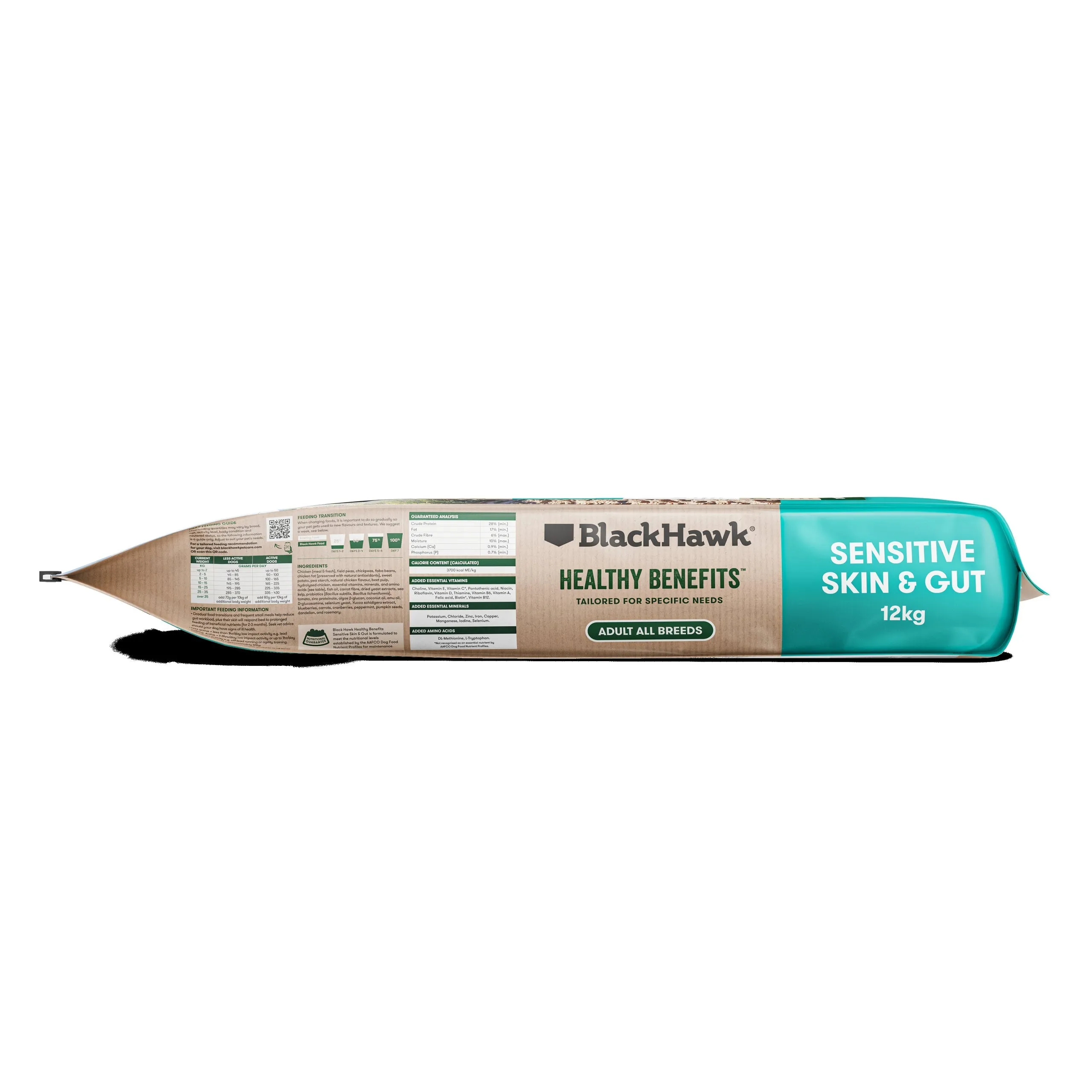 Black Hawk Healthy Benefits Sensitive Skin & Gut