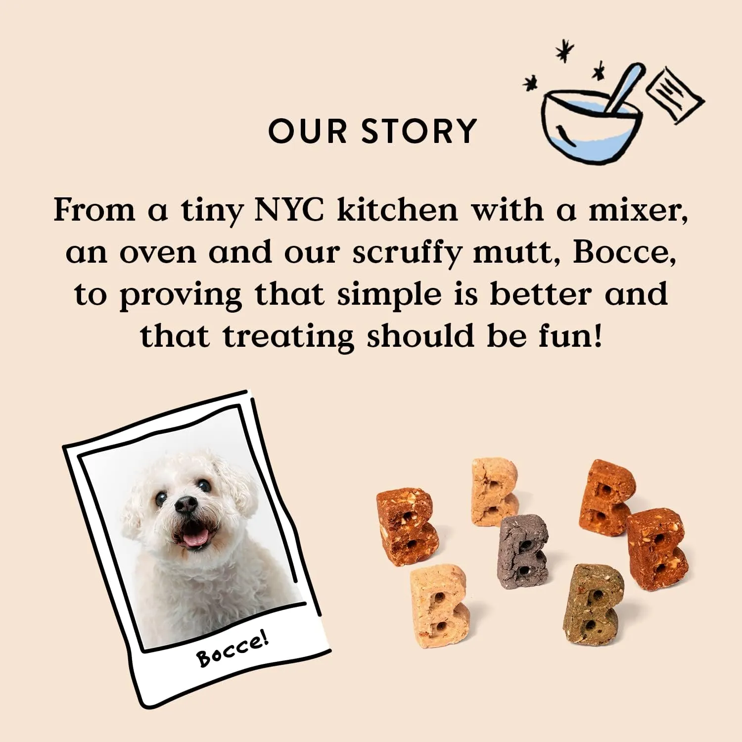 Bocce's Bakery Puppy Bac'n Nutty Training Treats for Dogs, Wheat-Free Dog Treats, Made with Real Ingredients, Baked in The USA, 3 oz