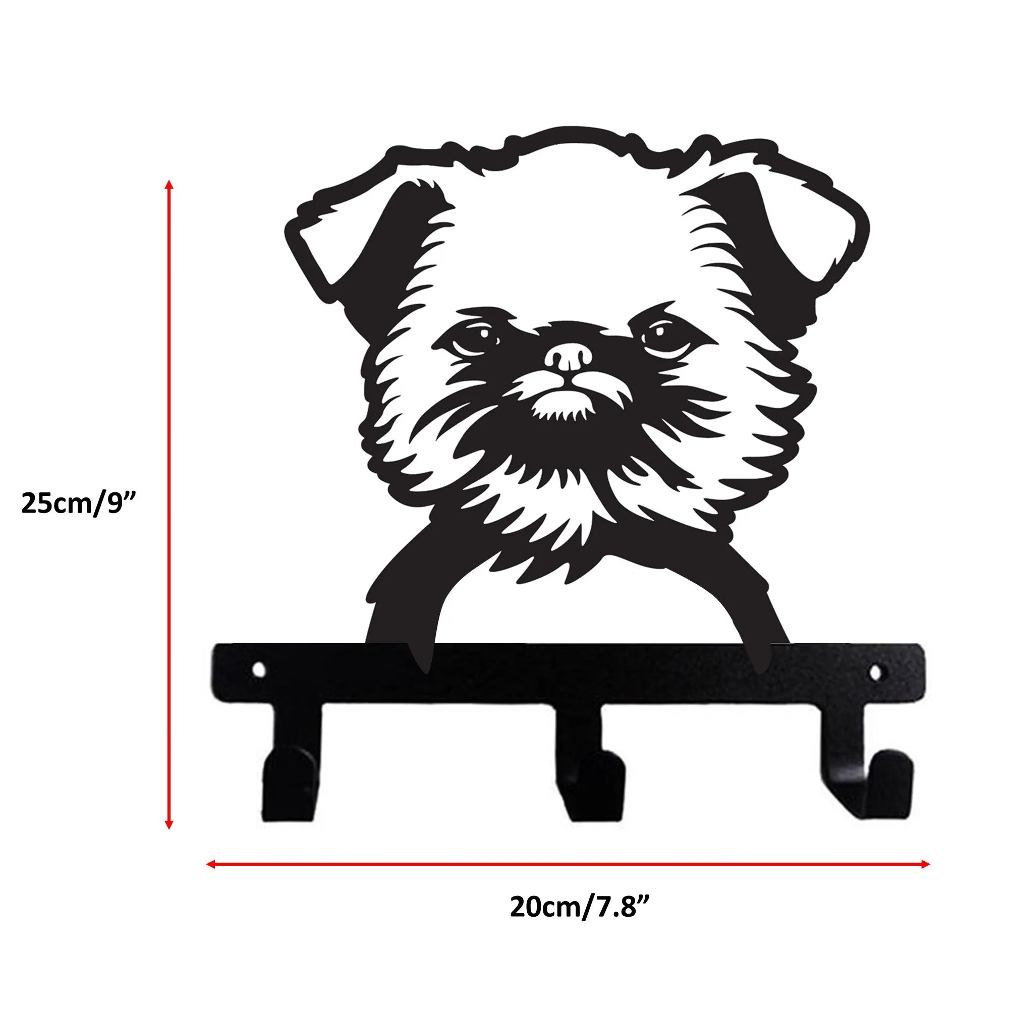Brussels Griffons Wall Hook