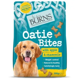 Burns 200g Oatie Bites with Apple & Chamomile Dog Treats