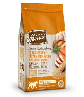 Classic Healthy Grains Real Chicken   Brown Rice Recipe with Ancient Grains - Dry Dog Food - Merrick