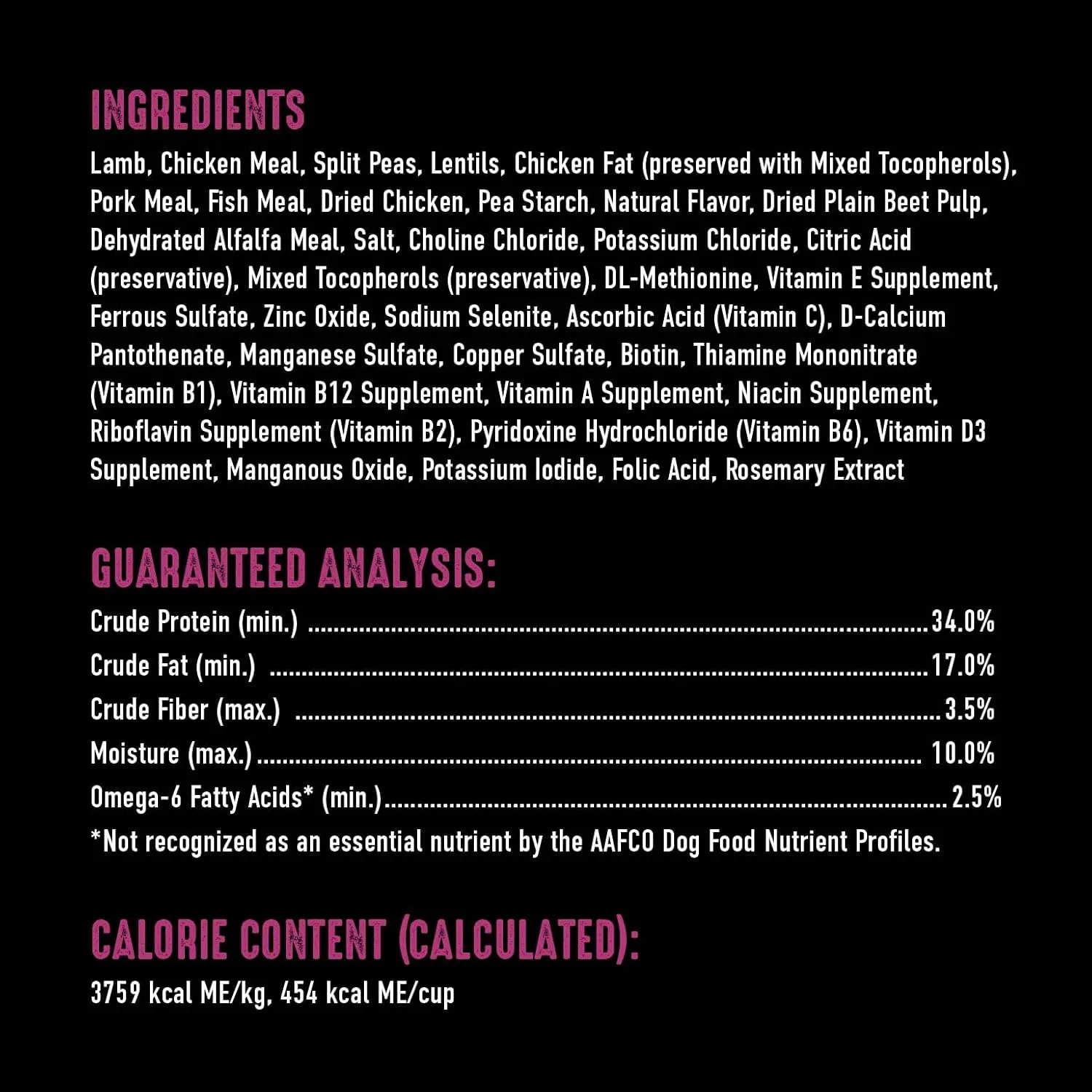 CRAVE Grain Free High Protein Adult Dry Dog Food with Lamb, 12 lb. Bag
