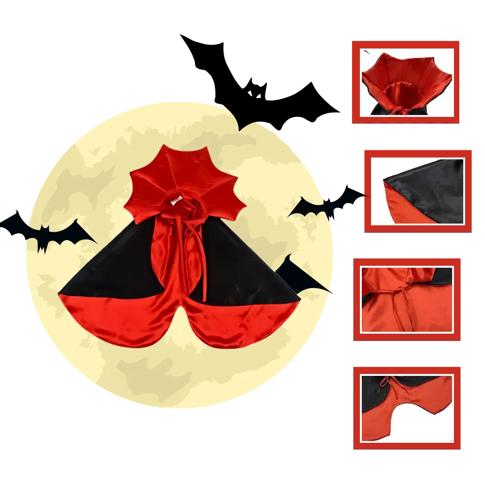 Cute Dracula Halloween Pet Costume