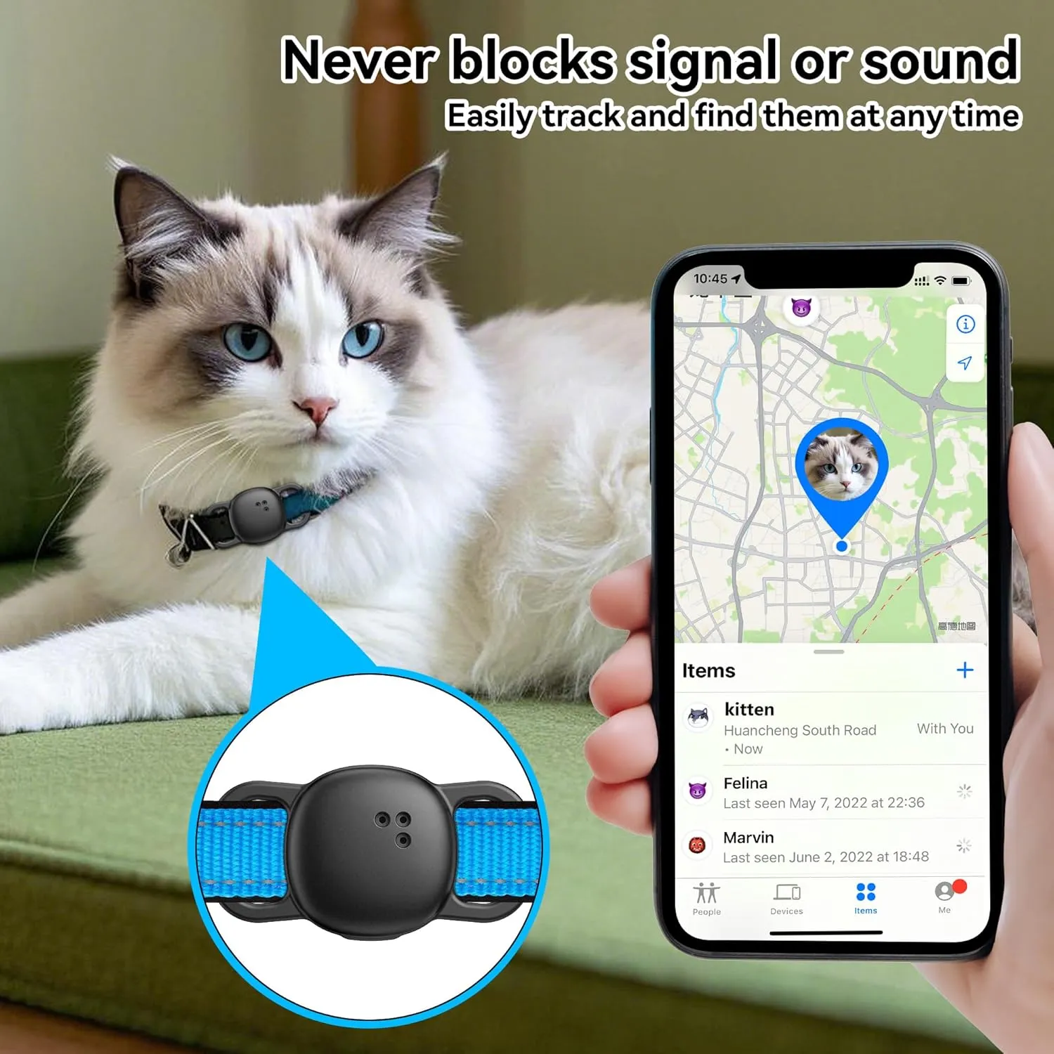 DDJ for Tile Life360 Sticker (2024) Tracker Cat Collar Case, 2-Pack Silicone Anti-Lost Protective Cover Tile Tracker Holder for Dog & Pet Collars, Ultra Durable, Easy Installation, Lightweight, Black
