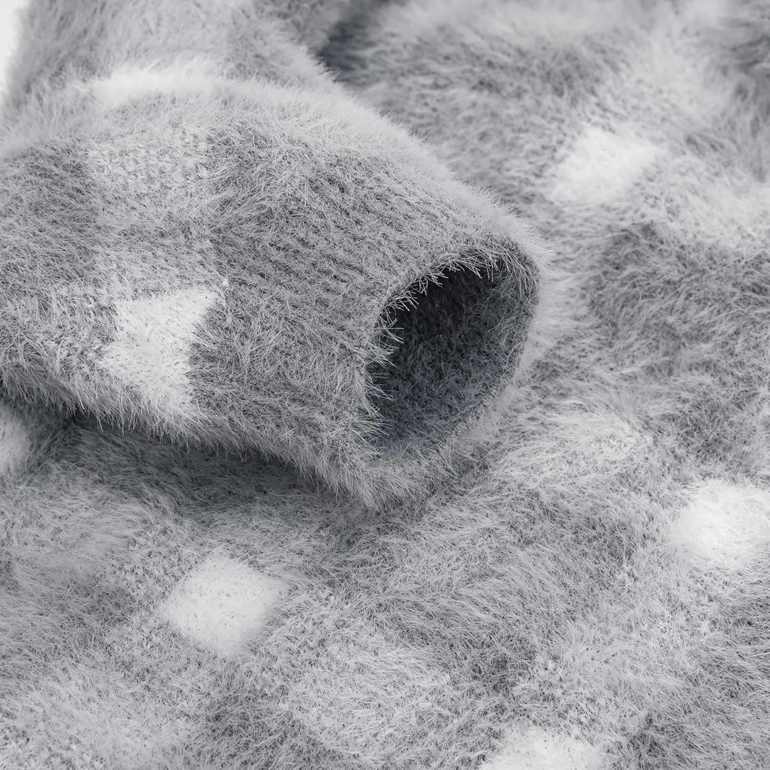 Deluxe Dog & Cat Winter Clothes - Thermal Knit Sweater & Jacket for Small Dogs Boy and Girl - Stretchy Pet Apparel, Puppy Outfits - Soft Warm Dog Coat (Silver Grey, Medium)