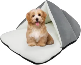 Dog Beds for Small Dogs - Washable Small Dog Bed, Cozy Cave Dog Bed, Ultra Soft Medium Dog Beds for Medium Dogs, Self-Warming Cat Sleeping Bag, Non-Slip Bottom Pet Dog Bed, Cat Beds for Indoor Cats