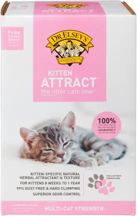 Dr. Elsey's Precious Cat Litter Alternative Premium Clumping Kitten Attract Cat Litter - 20 lb Box