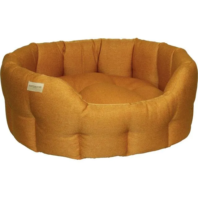 Earthbound Mustard Yellow Dog Bed