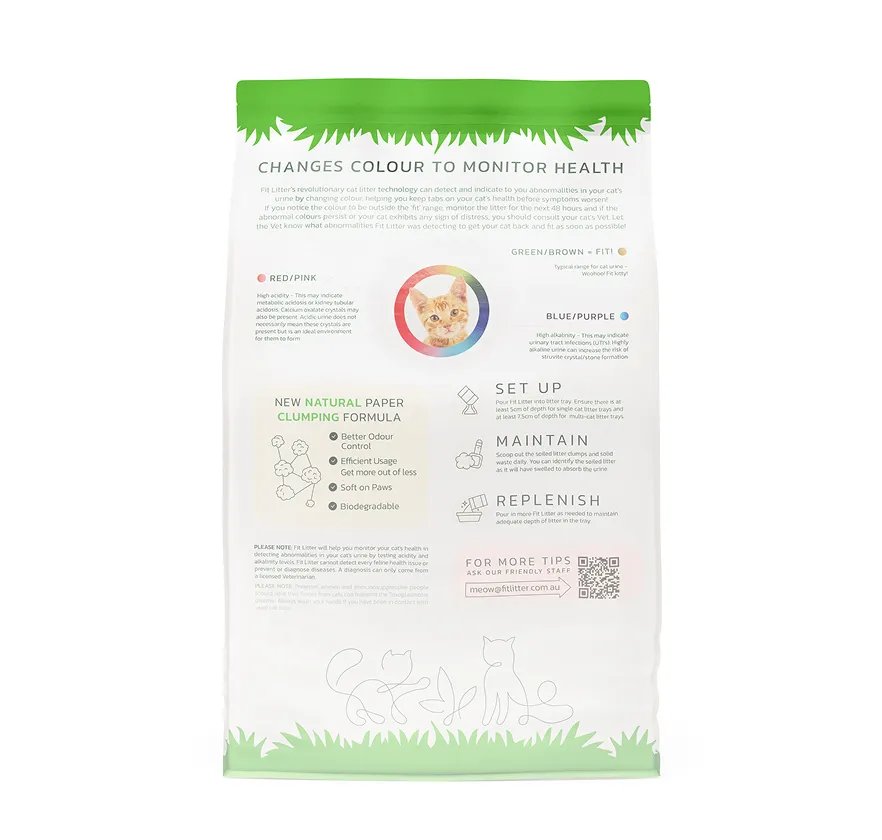 Fit Litter Eco - 1 Month Supply - 4 Cat