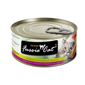 Fussie Cat - Tuna With Chicken Formula In Aspic Wet Cat Food