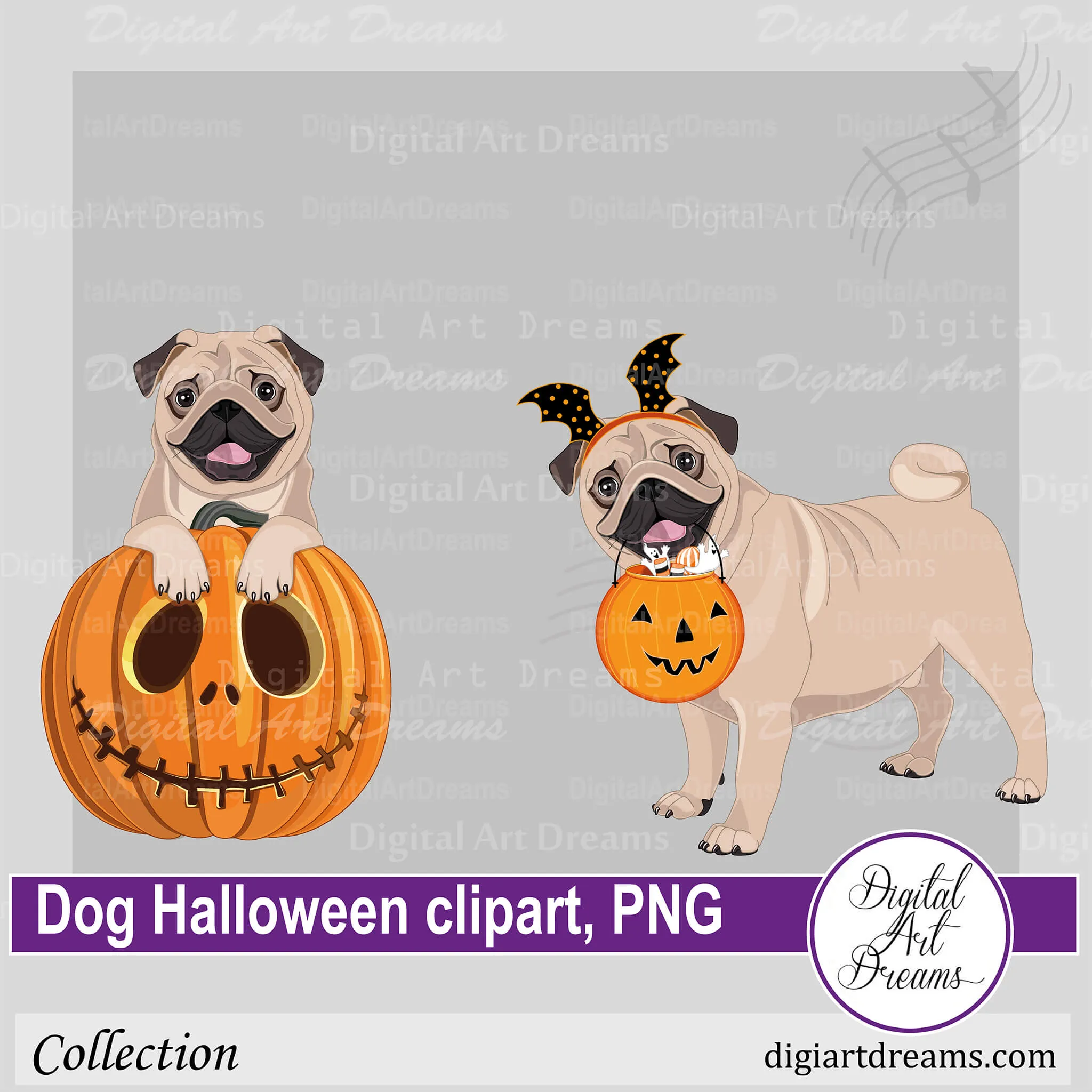Halloween Dog Clipart