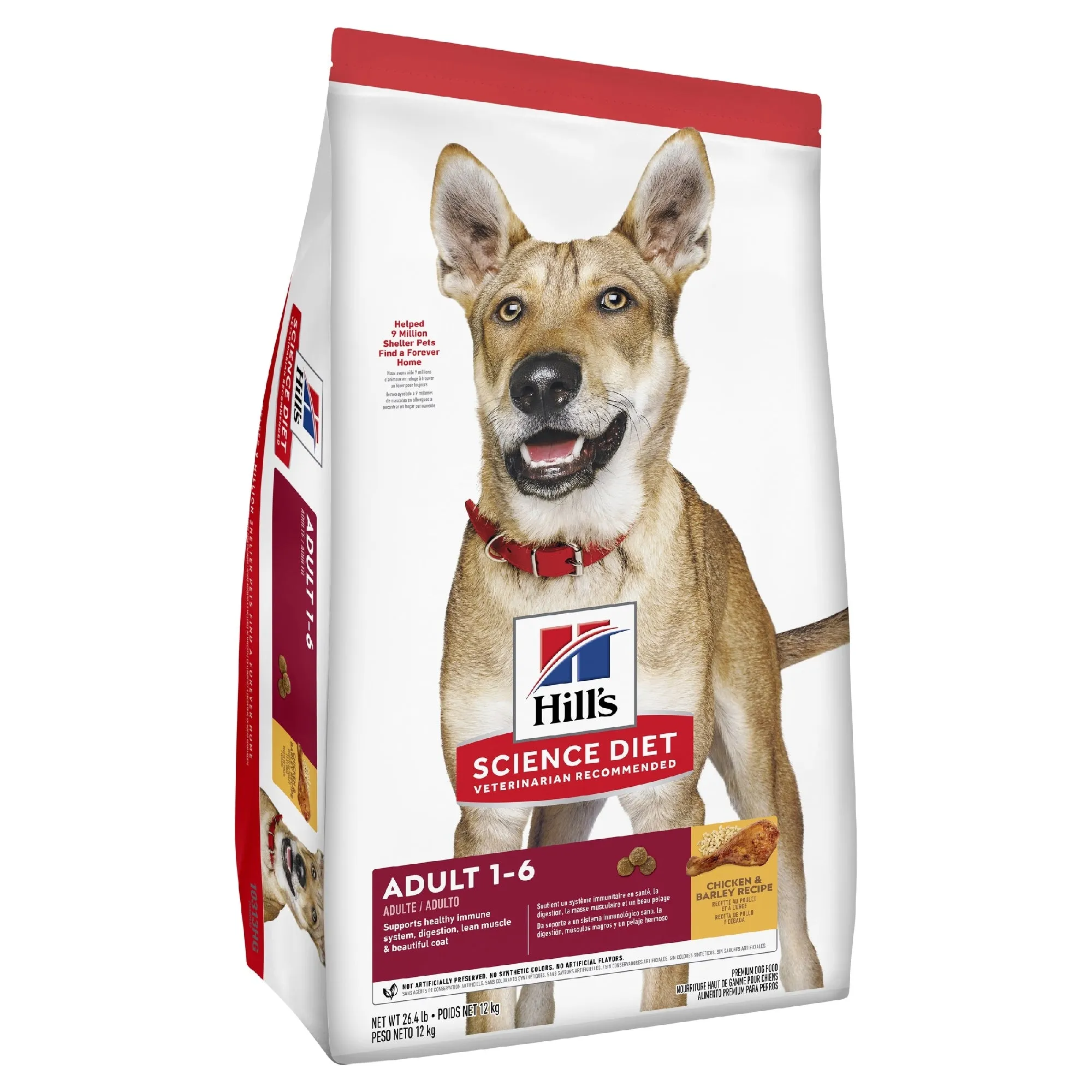 HILL'S SCIENCE DIET ADULT DRY DOG FOOD 12KG