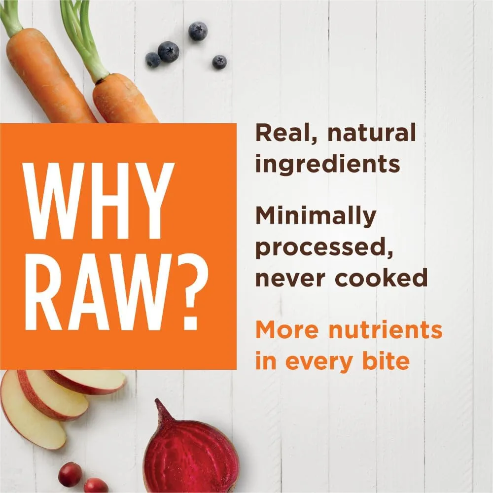 Instinct Raw Boost Mixers, Freeze Dried Dog Food Topper with Functional Ingredients, Grain Free, Real Chicken - Gut Health , 23 oz. Bag