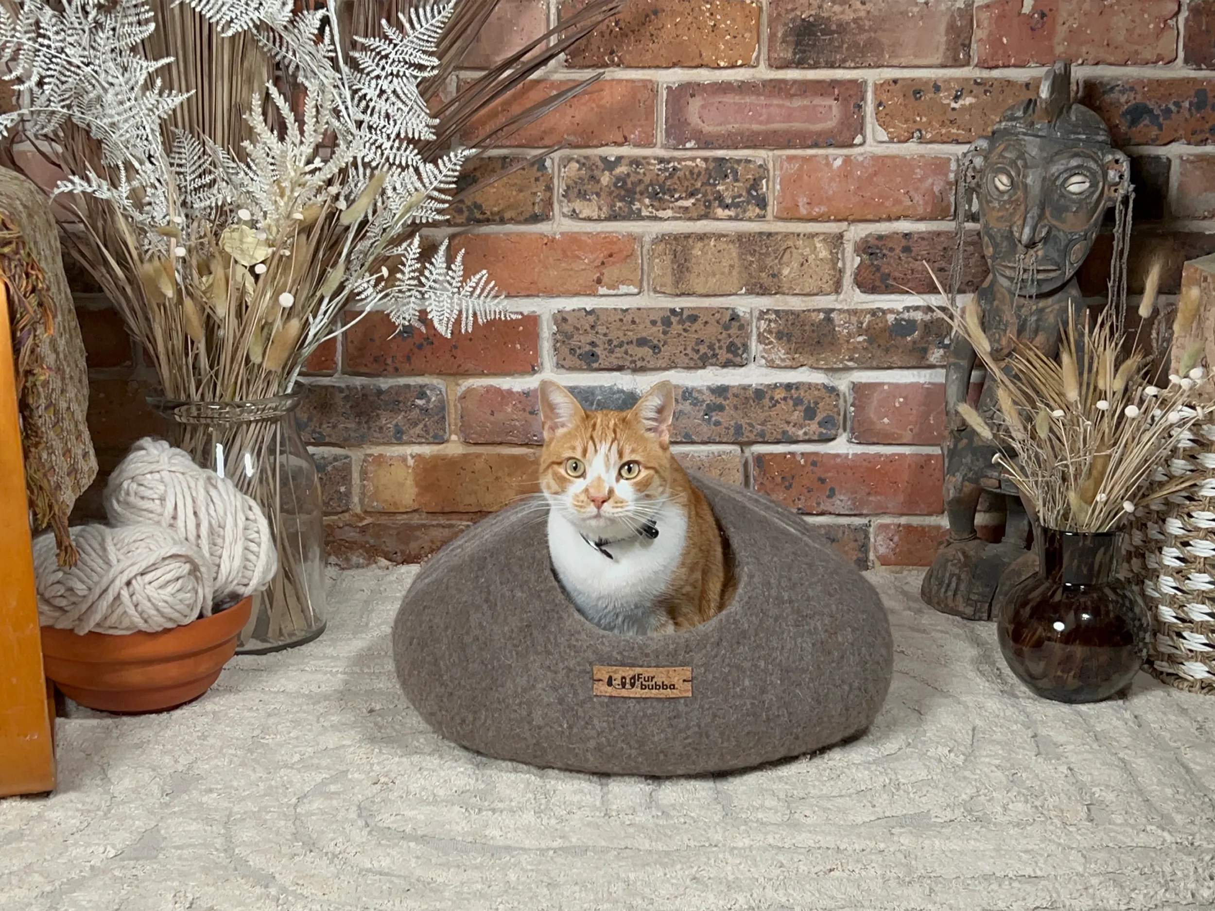 Large Premium Round Cat Cave