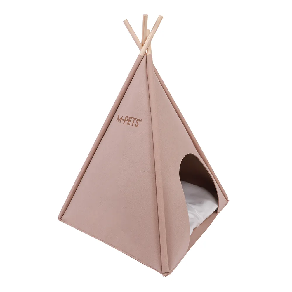 M-PETS Eco Tipi Brown Cat Bed