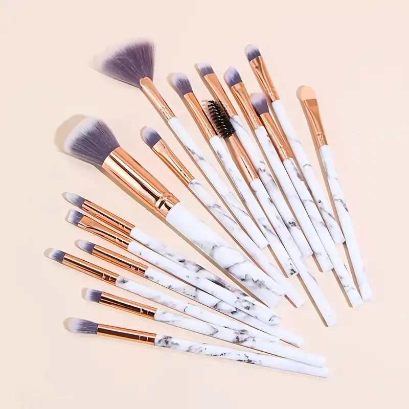 Makeup Brushes 16Pcs Makeup Brush Set Premium Synthetic Professional Makeup Brushes Foundation Powder Blending Concealer Eye Shadows Blush