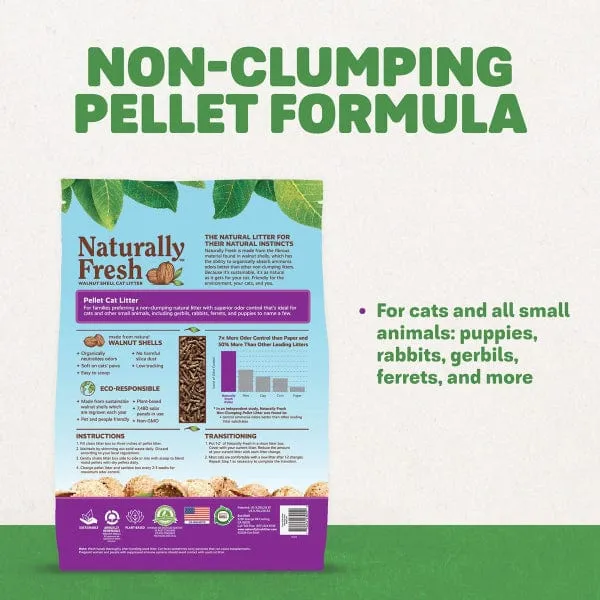 Naturally Fresh Non-Clumping Natural Pellet Litter