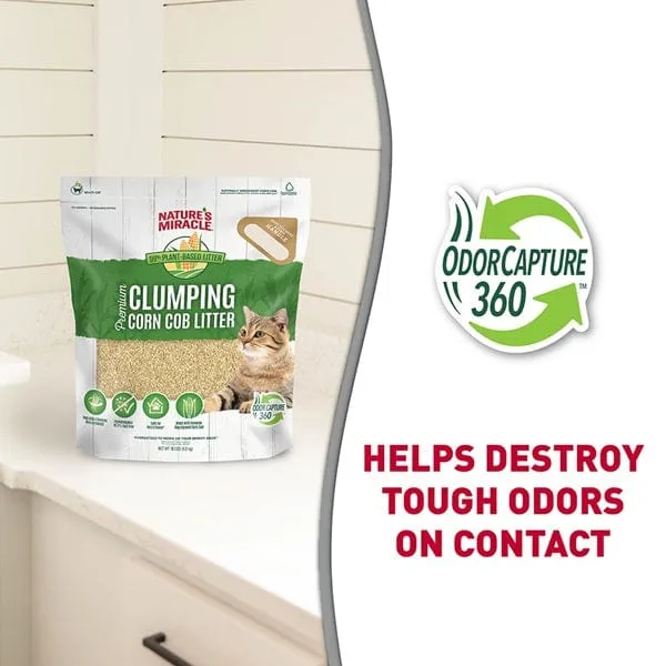 Nature's Miracle Premium Clumping Corn Cob Litter