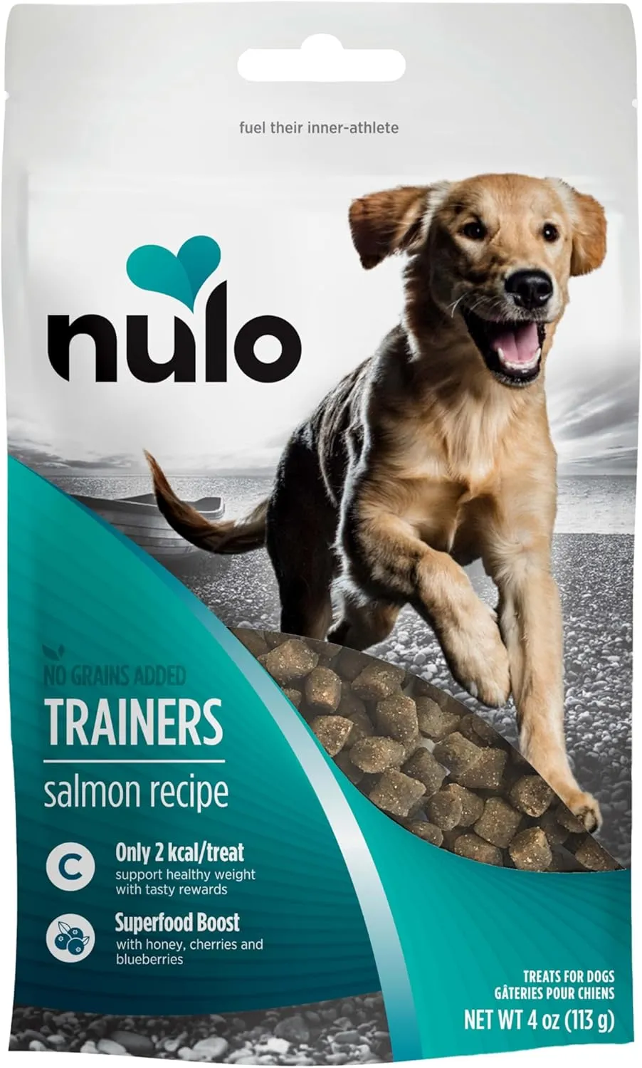 Nulo Freestyle Salmon Flavor Healthy Dog and Puppy Training Treats, 4 Ounce Pouch