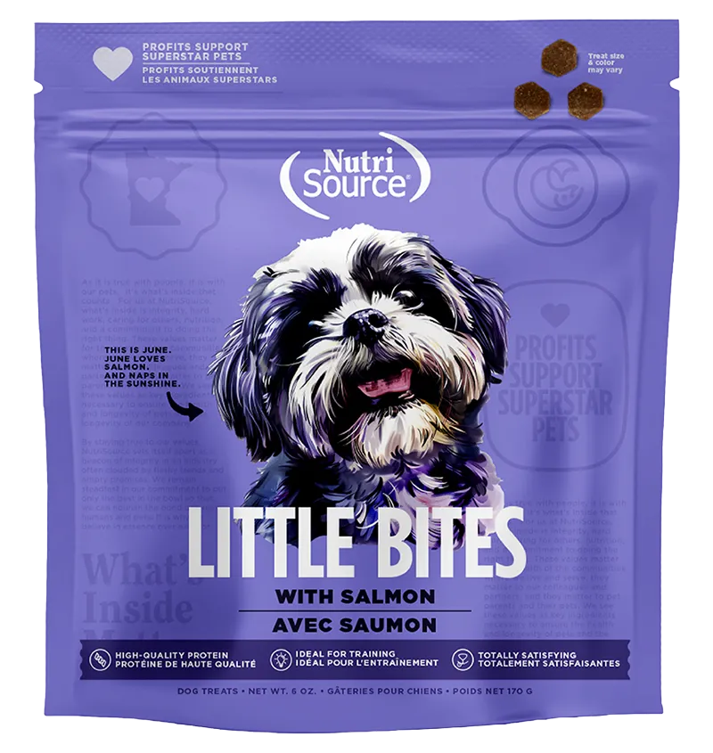 NutriSource - Salmon Little Bites Dog Training Treats