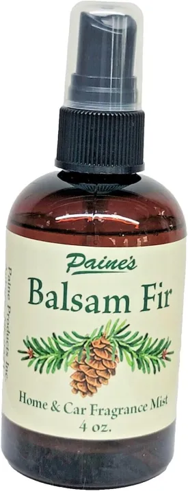 Paine's Balsam Fir Room Spray 4 oz Home and Car, green
