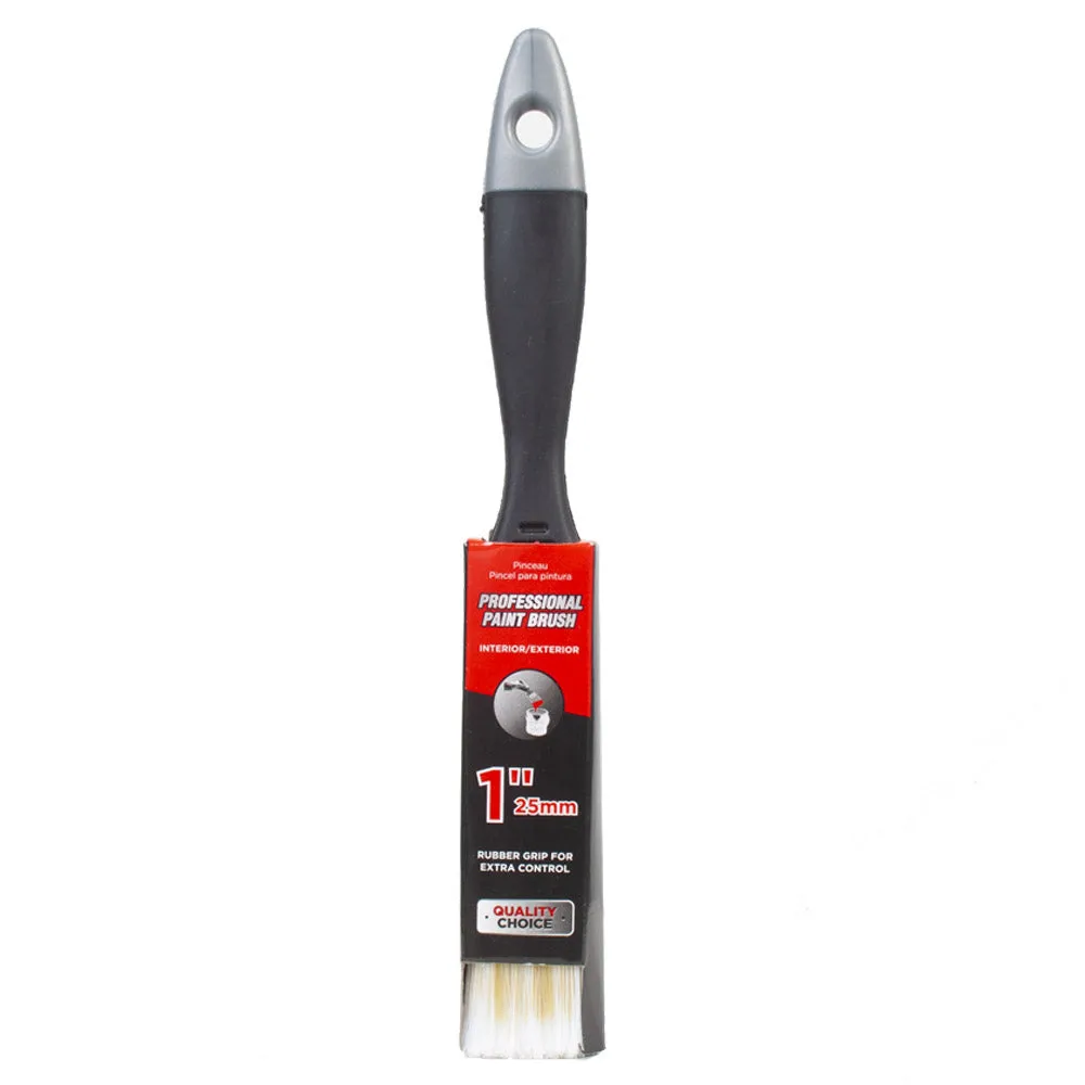Paint Brushes With A Rubber Grip