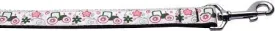 Pink Tractors 1 inch wide 4ft long Leash