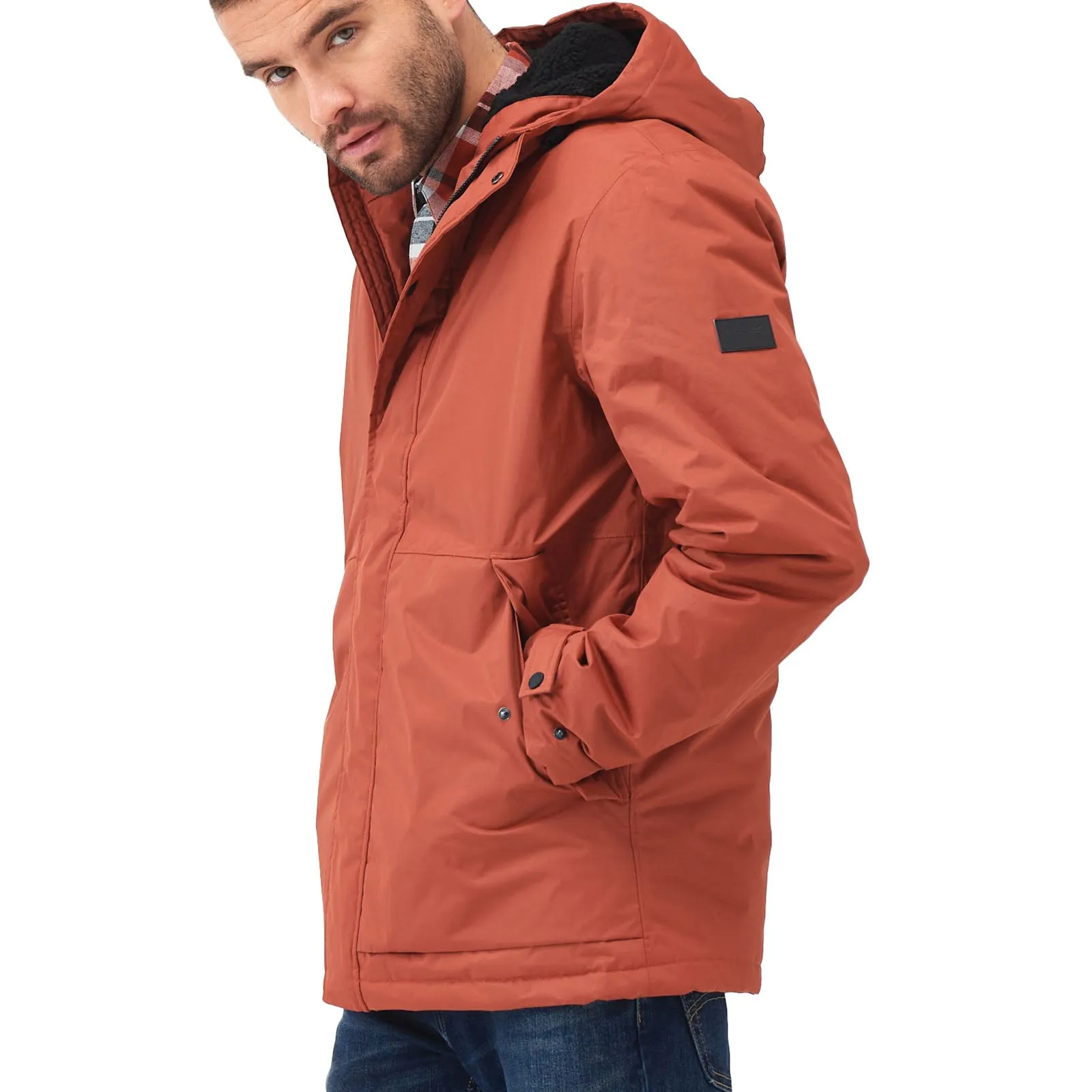 Regatta Mens Sterlings IV Waterproof Fleece Lined Jacket