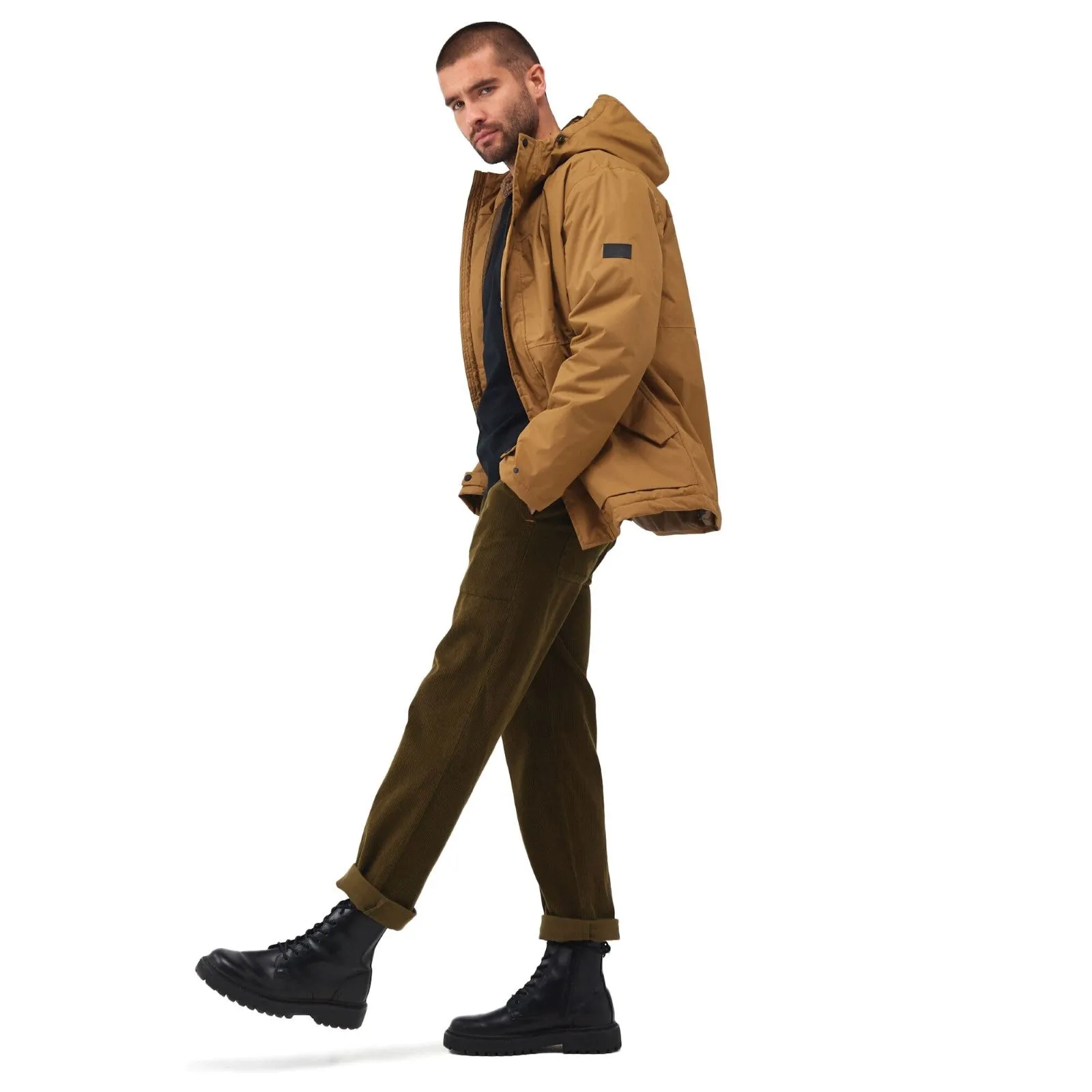 Regatta Mens Sterlings IV Waterproof Fleece Lined Jacket