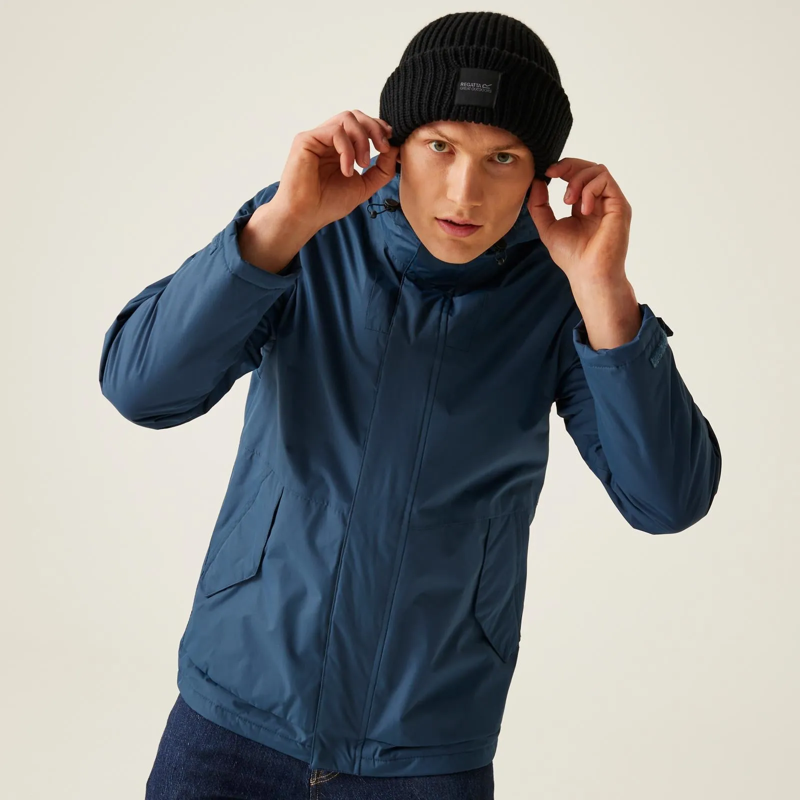 Regatta Mens Sterlings IV Waterproof Fleece Lined Jacket