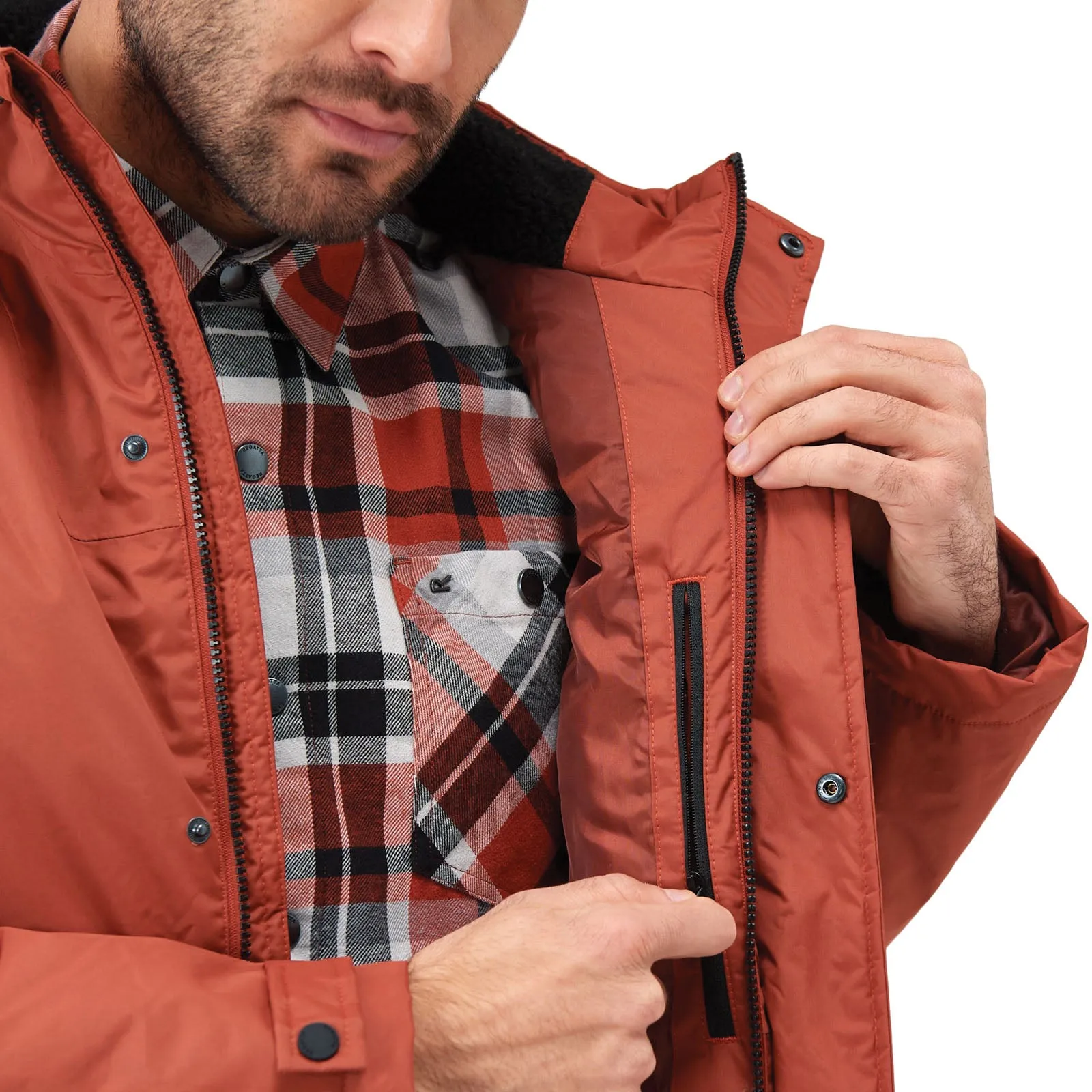 Regatta Mens Sterlings IV Waterproof Fleece Lined Jacket