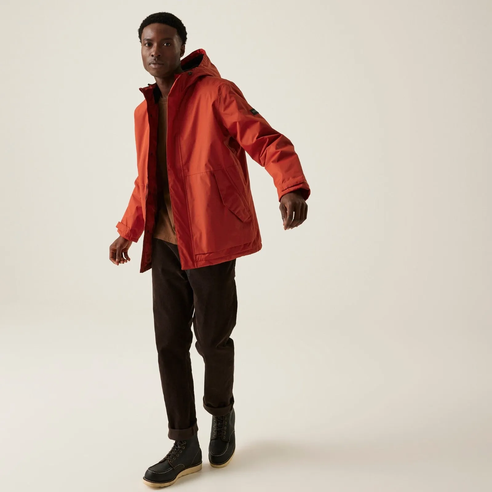 Regatta Mens Sterlings IV Waterproof Fleece Lined Jacket