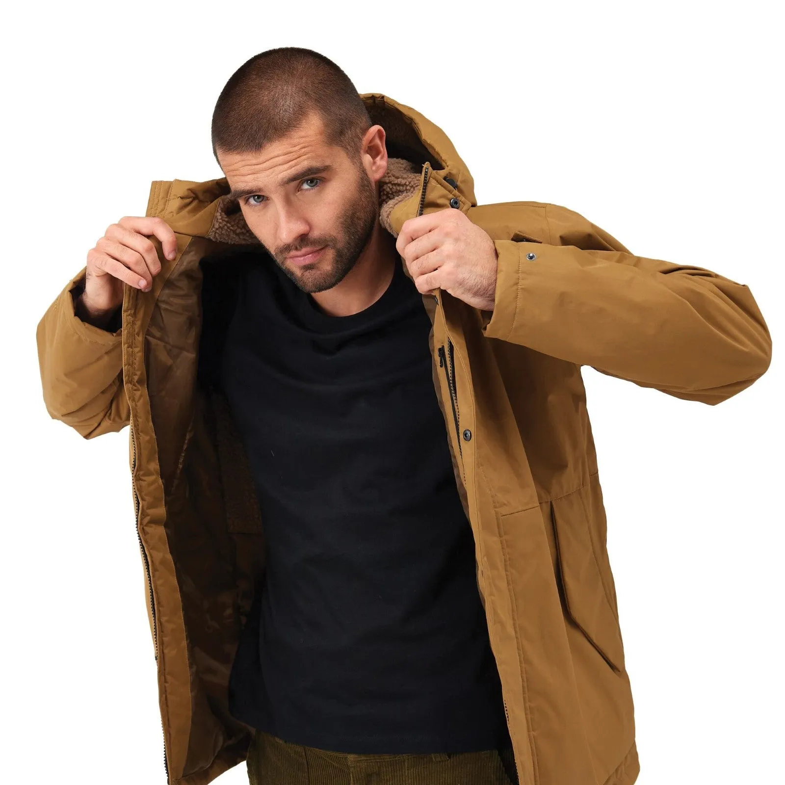 Regatta Mens Sterlings IV Waterproof Fleece Lined Jacket