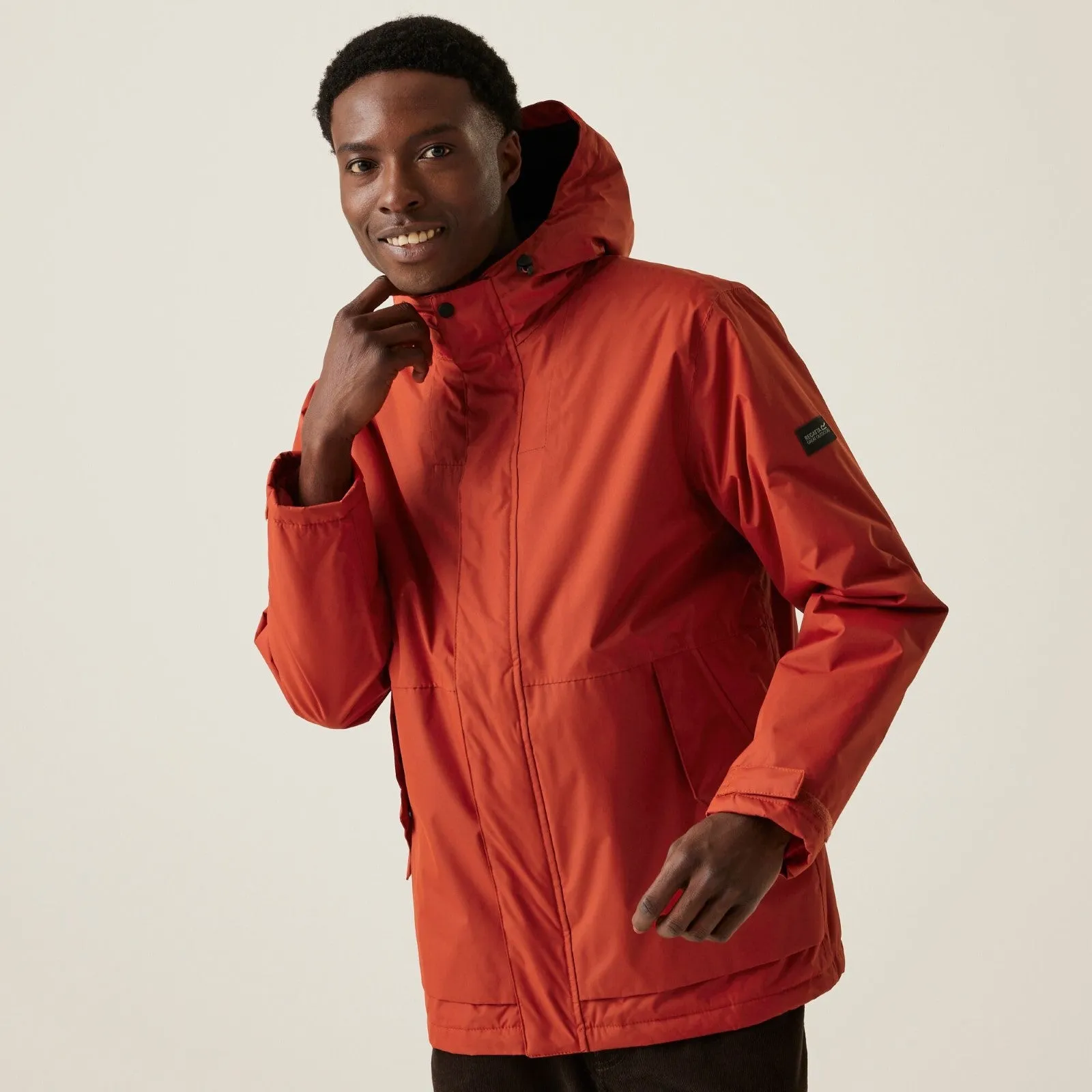 Regatta Mens Sterlings IV Waterproof Fleece Lined Jacket