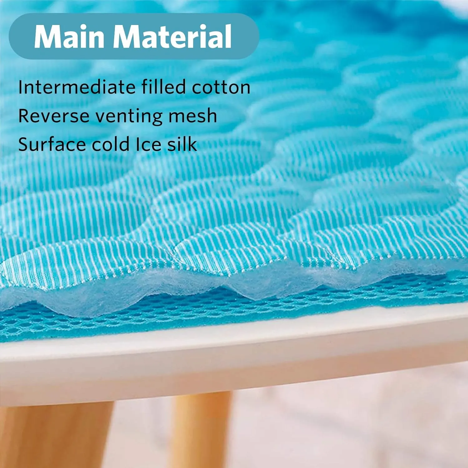 SHEJIZE Dog Cooling Mat Dog Cooling Pad Self Cooling Blanket, Washable Cooling Mat for Dogs, Pet Cooling Mat Keeps Pets Cool in Summer Heat, Resuable Fabric Cooling Mat 28x40inch/70x100cm
