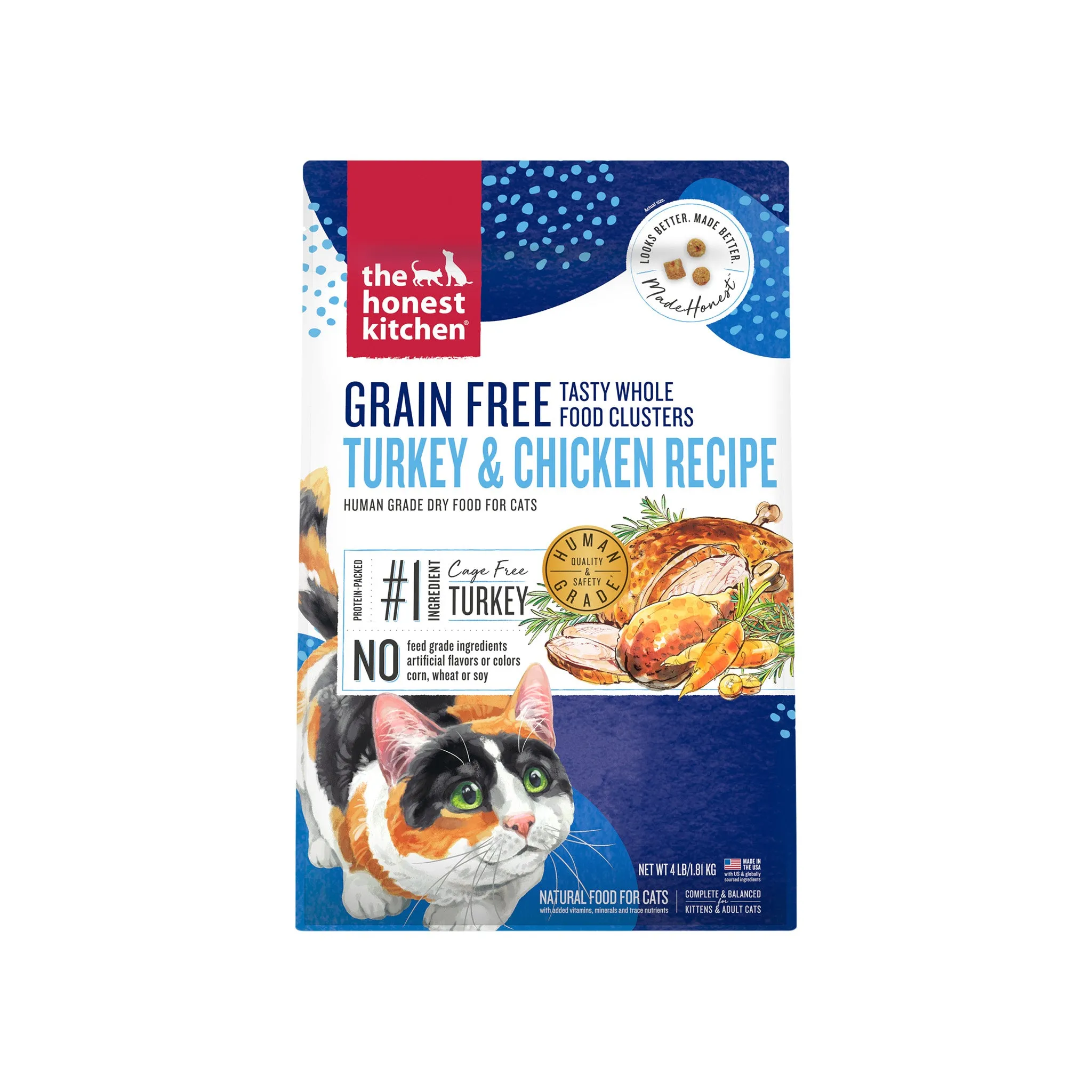 The Honest Kitchen Grain Free Food Clusters Dry Cat Food