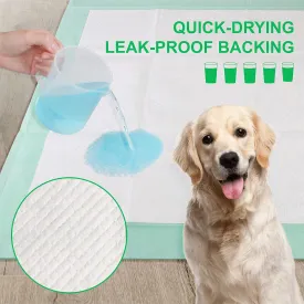 Training Pad 24" X 23" Large 50 Count, 5 Layer Puppy Pee Pads, Super-Absorbent, Dog Crate Pads, New & Improved Puppy Pads